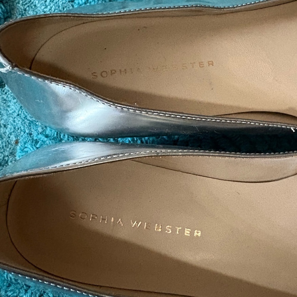 Sophia Webster Bibi Butterfly pointed flats - Picture 2 of 5